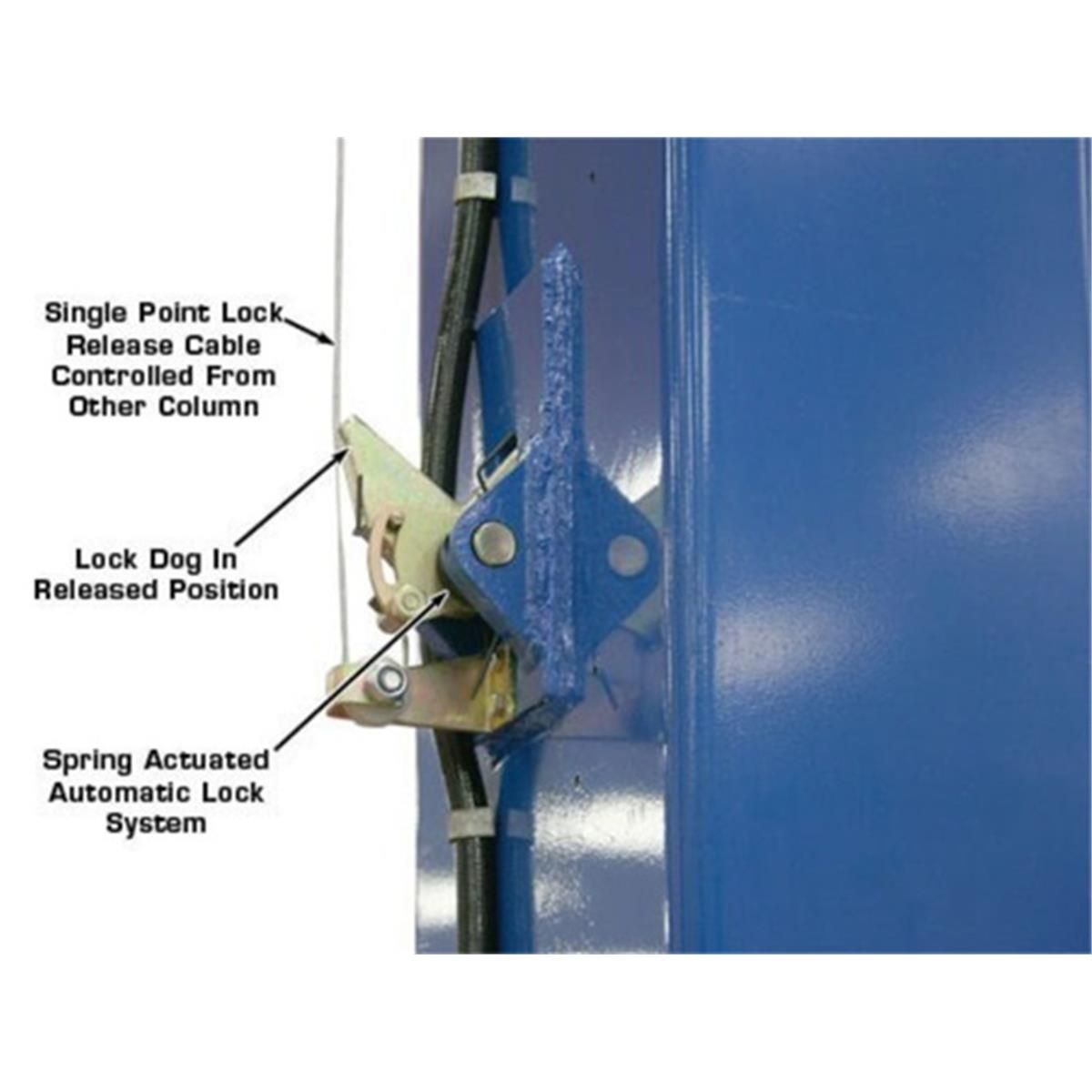 Atlas Automotive Equipment 12,000 lb. Heavy Duty 2-Post Lift w/ 3-Stage Arms