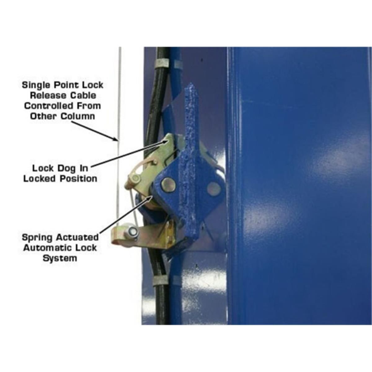 Atlas Automotive Equipment 12,000 lb. Heavy Duty 2-Post Lift w/ 3-Stage Arms