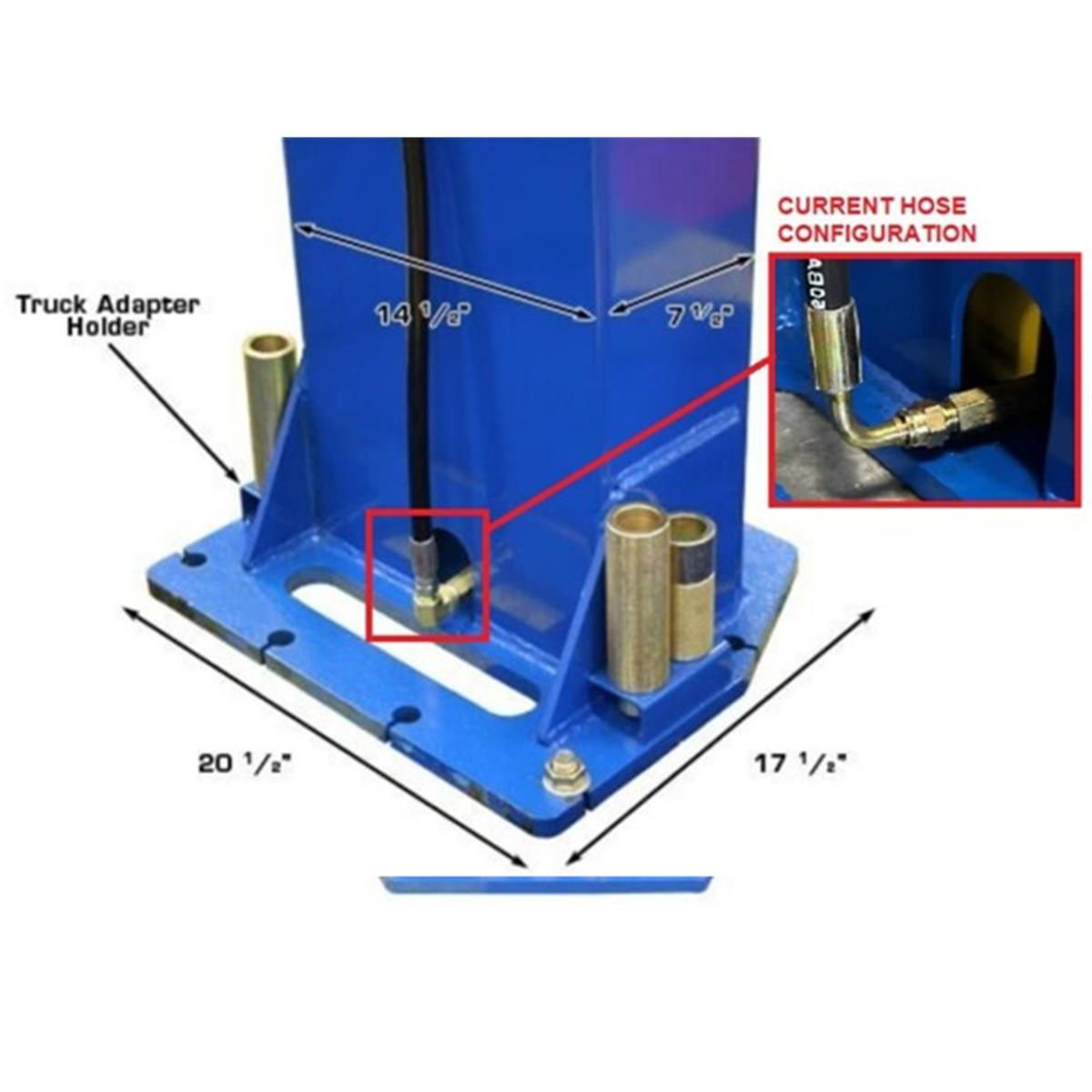 Atlas Automotive Equipment 12,000 lb. Heavy Duty 2-Post Lift w/ 3-Stage Arms