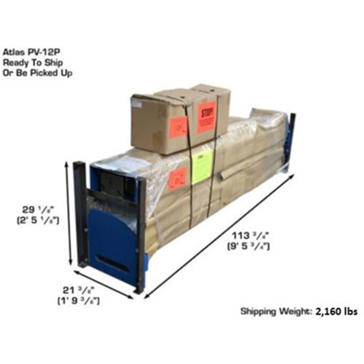 Atlas Automotive Equipment 12,000 lb. Heavy Duty 2-Post Lift w/ 3-Stage Arms