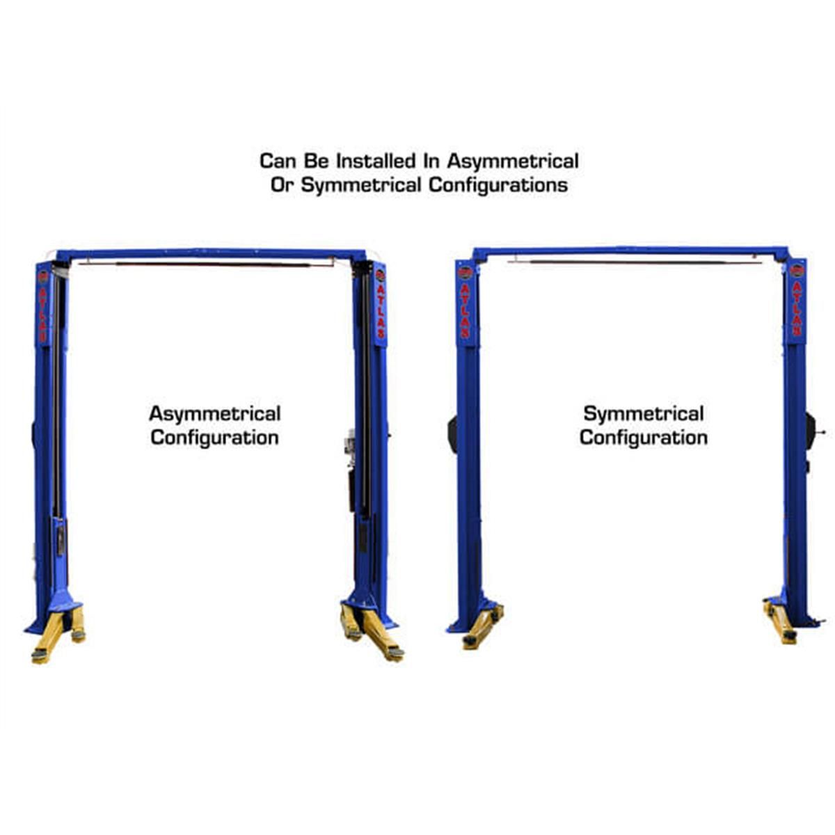 Atlas Automotive Equipment Platinum PVL10 ALI Certified 10,000 lb Overhead Lift