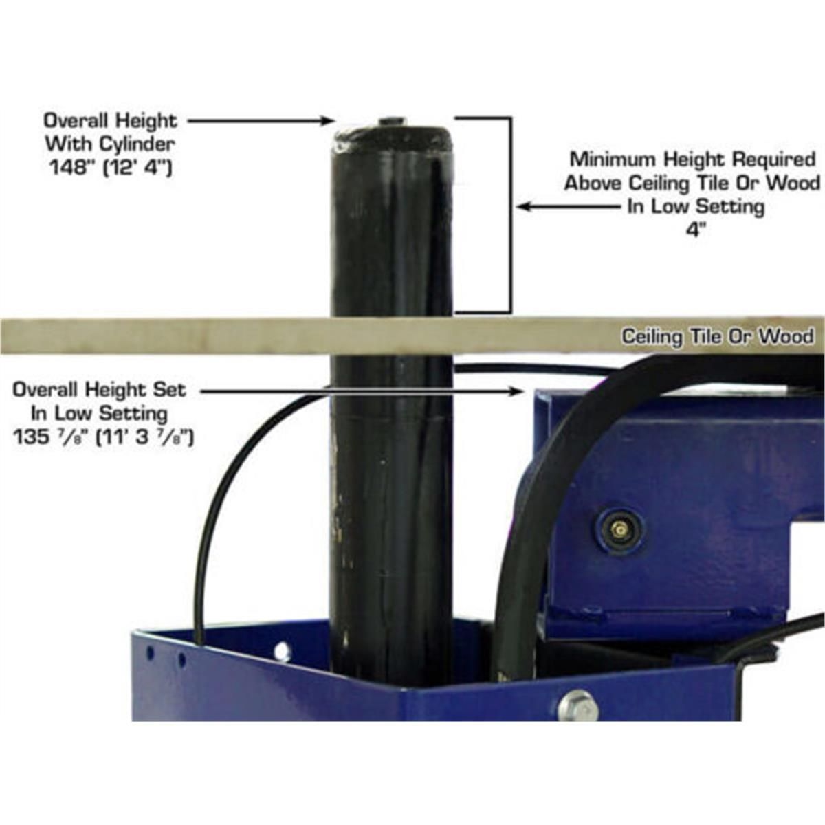 Atlas Automotive Equipment Platinum PVL10 ALI Certified 10,000 lb Overhead Lift